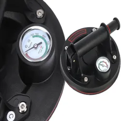 Przyssawka próżniowa uchwyt do płytek glazury szyb z manometrem pompką-5907451376034