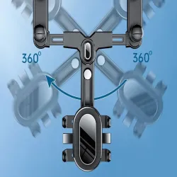 Uchwyt samochodowy na telefon do lusterka wstecznego obrotowy-5907451374962