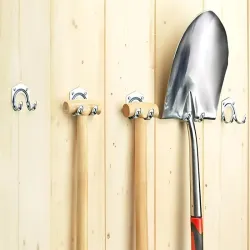 Wieszaki ścienne na narzędzia haczyki 20szt metal zestaw z wkrętami-5907451376058