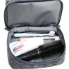 Kosmetyczka podróżna organizer z haczykiem unisex wodoodporna szara-5907451375587