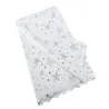 Obrus świąteczny na stół boże narodzenie biały gwiazdki śnieżynki 140x220cm-5907451366462