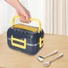 Elektryczny lunchbox pojemnik obiadowy podgrzewany do auta pracy-5907451366974