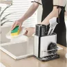Dozownik kuchenny do zlewu organizer na mydło płyn do naczyń gąbkę-5907451363478