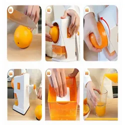 Wyciskarka do soku z pomarańczy cytrusów owoców wyciskacz 500ml-5907451363362