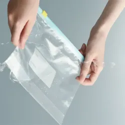 Torebki strunowe 15szt zamykane na suwak szczelne do żywności 1200ml-5907451354582