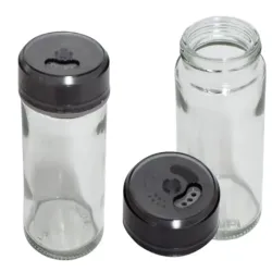 Organizer na przyprawy obrotowy pojemniki szklane 6 sztuk przyprawnik-5907451350560