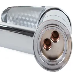 Bateria kuchenna sztorcowa zlewozmywakowa kran chrom wylewka 22 cm-5907451332634