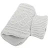 Termofor gumowy w szarym sweterku duży 2l ogrzewacz ciepłą wodę-5907451365168