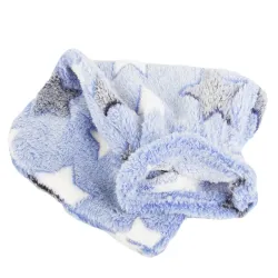 Termofor gumowy w pokrowcu ogrzewacz pluszowy na wodę w urocze gwiazdy-5907451365120