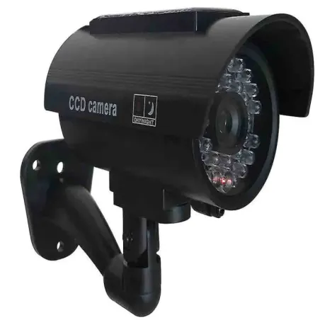 Kamera atrapa ir led monitoring solarna zewnętrzna ścienna z diodą-5907451352144