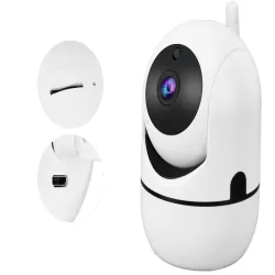 Kamera wifi elektroniczna niania obrotowa hd audio domowa wewnętrzna-5907451351383
