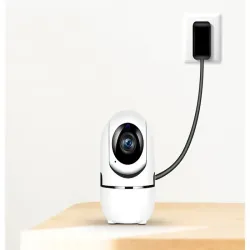 Kamera wifi elektroniczna niania obrotowa hd audio domowa wewnętrzna-5907451351383