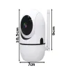 Kamera wifi elektroniczna niania obrotowa hd audio domowa wewnętrzna-5907451351383