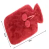 Termofor pluszowy gumowy ogrzewacz termofor w pokrowcu miękkie futerko-5907451360859
