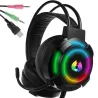 Słuchawki gamingowe 5.1 przewodowe nauszne dla graczy rgb z mikrofonem-5907451353653