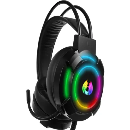 Słuchawki gamingowe 5.1 przewodowe nauszne dla graczy rgb z mikrofonem-5907451353653