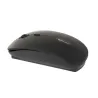 Mysz myszka optyczna bezprzewodowa slim 2,4 ghz czarna na 2 baterie-5907451316832