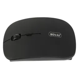 Mysz myszka optyczna bezprzewodowa slim 2,4 ghz czarna na 2 baterie-5907451316832