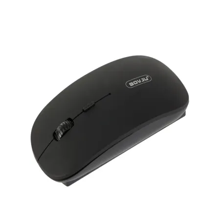 Mysz myszka optyczna bezprzewodowa slim 2,4 ghz czarna na 2 baterie-5907451316832