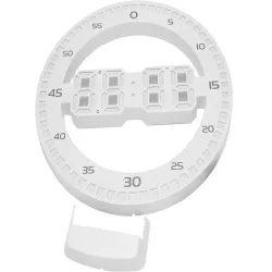 Zegar budzik led elektroniczny termometr z alarmem podświetlany-5907451370650