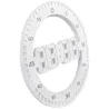Zegar budzik led elektroniczny termometr z alarmem podświetlany-5907451370650