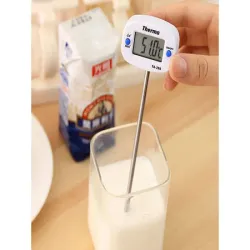 Termometr kuchenny cyfrowy lcd do mięsa cieczy z długa sondą 15 cm-5907451300701
