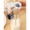 Termometr kuchenny cyfrowy lcd do mięsa cieczy z długa sondą 15 cm-5907451300701