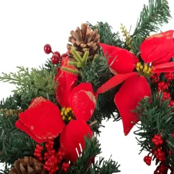 Stroik świąteczny wianek dekoracyjny na drzwi ścianę boże narodzenie-5907451368114