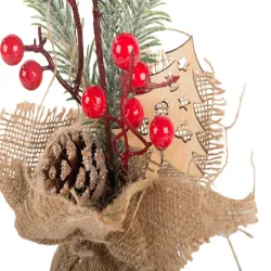 Stroik świateczny ozdoba dekoracja na biurko stół na boże narodzenie-5907451366837