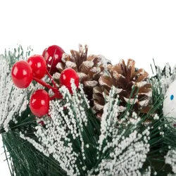 Wianek stroik na boże narodzenie święta dekoracja na drzwi okno-5907451366547