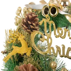 Świąteczny wianek dekoracyjny ozdoba na drzwi ścianę boże narodzenie-5907451368091