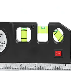 Poziomica laserowa precyzyjna z miarką 2.5m miara laser 3 tryby led-5907451371923