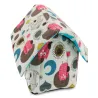 Domek buda dla psa i kota rozmiar XL z poduszką 41x37.5x43cm wzór koła-5907451313633