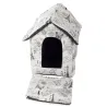 Domek buda dla psa i kota rozmiar M z wkładką 33x32.5x28.5cm Paris-5907451313572