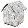Domek buda dla psa i kota rozmiar L z wkładką 38x35x33cm Paris-5907451313534