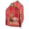 Buda domek dla psa i kota rozmiar XL z wkładką 36x37x32cm czerwona-5907451313480