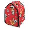 Buda domek dla psa lub kota rozmiar XL z wkładką 36x37x32cm czerwona-5907451313497