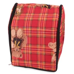 Buda domek dla psa i kota rozmiar L z wkładką 30x32x36cm czerwona-5907451320617