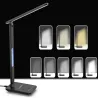 Lampka biurkowa led szkolna usb zegar ładowarka indukcyjna QI usb-5907451331040