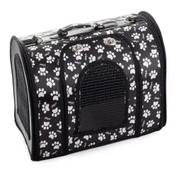 Torba transportowa transporter nosidło dla psa kota 49x29x32cm czarna-5907451313954