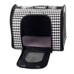 Torba transportowa transporter dla psa kota 44x25,5x26cm w kratkę-5907451313923