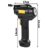 Kompresor samochodowy 12v 120w 10bar pistolet do pompowania kół pompka-5907451354315