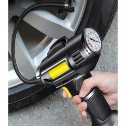 Kompresor samochodowy 12v 120w 10bar pistolet do pompowania kół pompka-5907451354315