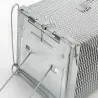 Pułapka żywołapka na szczury gryzonie humanitarna metalowa klatka XXL-5907451376379