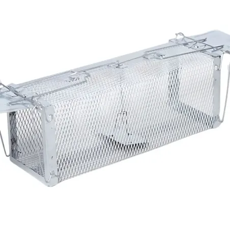 Pułapka żywołapka na szczury gryzonie humanitarna metalowa klatka XXL-5907451376379