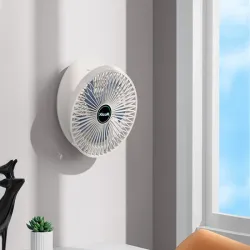 Wentylator biurkowy wiatrak składany bezprzewodowy klips stojący-5907451372432