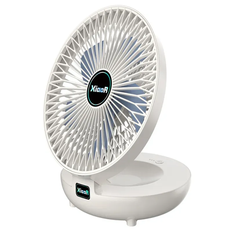 Wentylator biurkowy wiatrak składany bezprzewodowy klips stojący-5907451372432