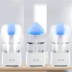 Nawilżacz powietrza dyfuzor zapachowy lampka led rgb pilot usb-5907451375297