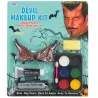 Zestaw do makijażu twarzy diabeł devil na halloween makeup rogi-5907451362976