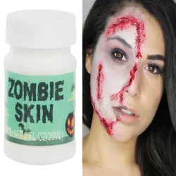 Zoombie skin makijaż na halloween do malowania blizny rany makeup skóra-5907451362907